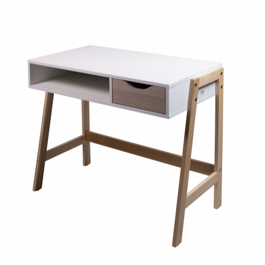 Neat Desk Combo / Effortless Worktable Pair / Zen Workspace Essentials / WINDY DESK
